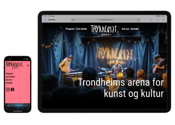Trykkeriet Scene